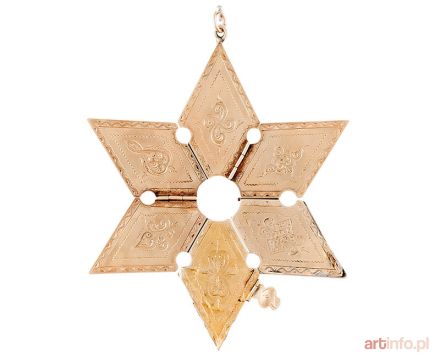 Wisiorek-sekretnik, Rosja, 1 poł. XIX w.