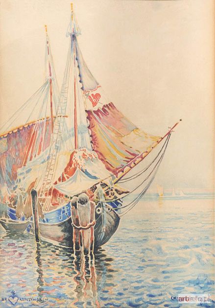 KOPCZYŃSKI Bronisław Piotr | CHIOGGIA. PORANEK, 1926