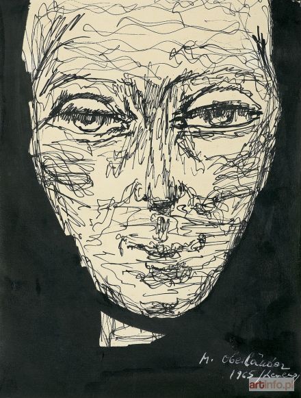 OBERLÄNDER Marek | PORTRET EN FACE, 1965