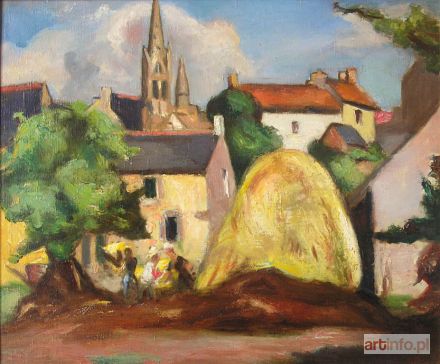 ORTIZ DE ZARATE Manuel | Village de Bretagne ; les fenaisons