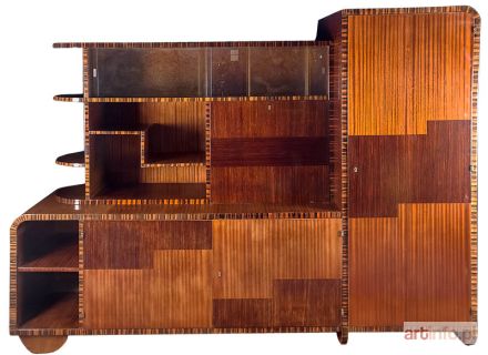 Szafa kredensowa, art déco, l. 1920–1930