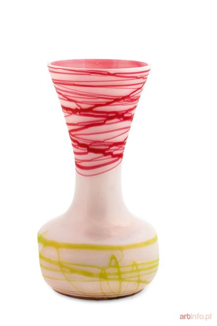 Wazon, Glasfabrik Elisabeth, Kostany/k. Teplic, lata 1900-1905