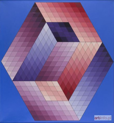 VASARELY Victor | Lila, circa 1987 r.