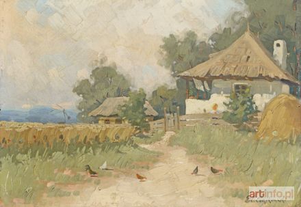 CZAJKOWSKI Stanisław | PRZED ZAGRODĄ, 1928