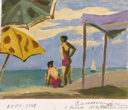 SIELSKI Roman | Na plaży, 1958 lub 1959