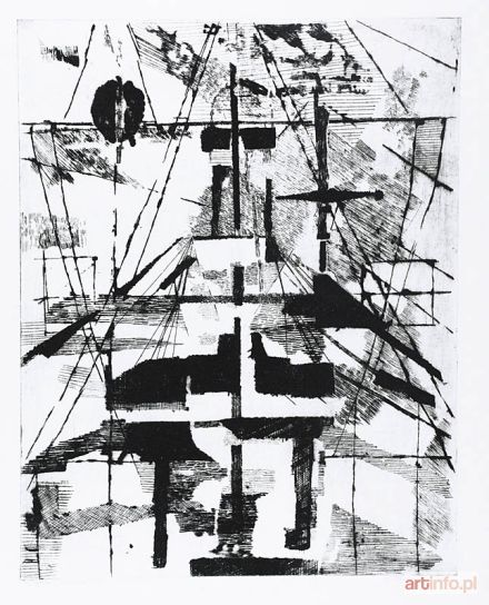 PIOTROWICZ Edmund | Statek, 1965