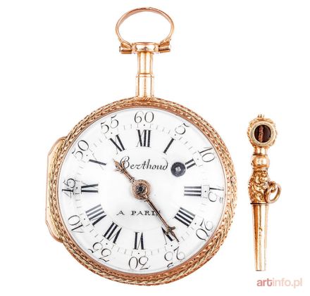 Zegarek kieszonkowy, Berthoud, Francja (Paryż), XVIII w.