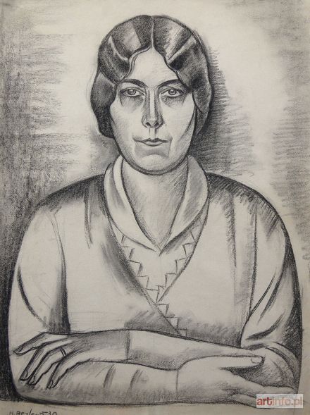 BERLEWI Henryk | Portret kobiety, 1930 r.