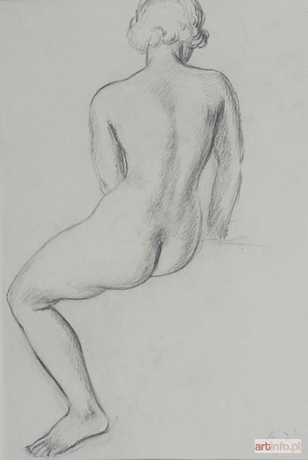 ŻURAWSKI Stanisław | Akt siedzącej kobiety