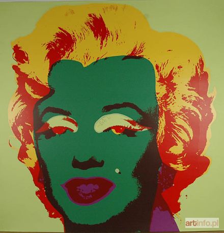 WARHOL Andy | Marilyn na zielonym tle