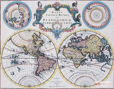 KILIAN Georg Christoph | MAPPA TOTIUS MUNDI VEL PLANIGLOBIUM TERRESTRIS,