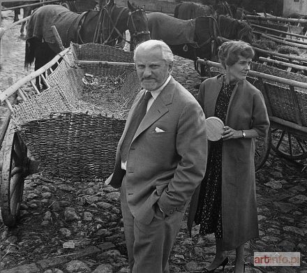 PLEWIŃSKI Wojciech | Piotr Potworowski z żoną, 1958