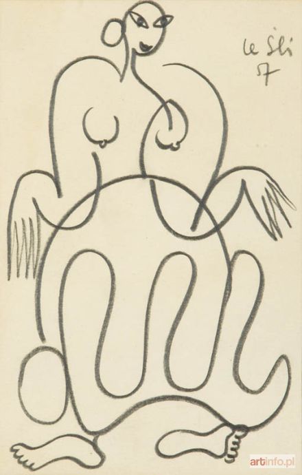 ŚLIWIŃSKI Leon | Akt, 1957 r.
