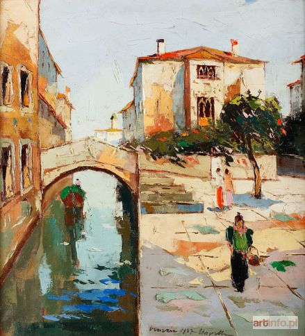 MORETTI Luigi | Rio della Luna, 1917