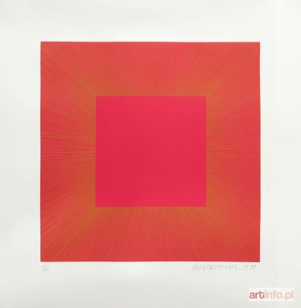 ANUSZKIEWICZ Richard | Summer Suite (Red with Gold I), 1979 r.