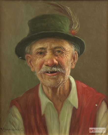 SZEWCZENKO Konstanty | Portret tyrolczyka