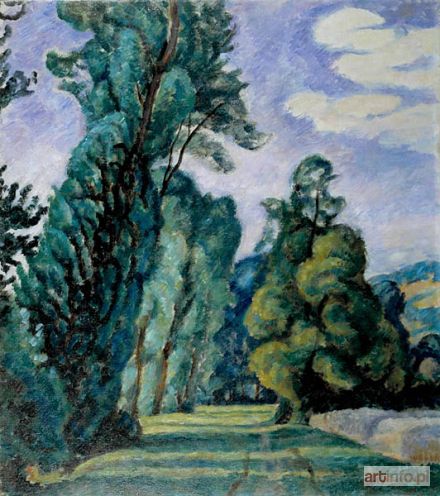 PANKIEWICZ Józef | Landscape with Trees