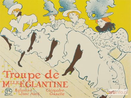 TOULOUSE-LAUTREC Henri de | La troupe de mille eglantine