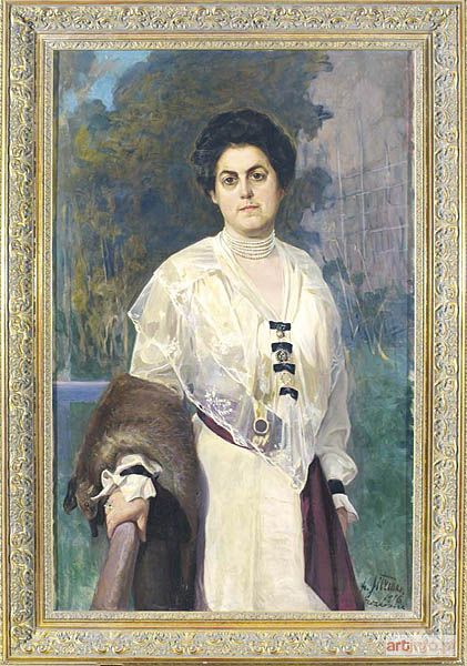 ZITZMANN Franciszek | PORTRET DAMY, 1916
