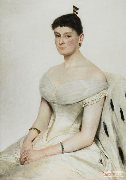 Malarz nieokreślony, XX w. | Portret damy