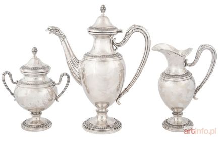 Zestaw kawowy, Włochy, Alessandria, firma Ricci & C. Sp. A (?), 2 poł. XX w.