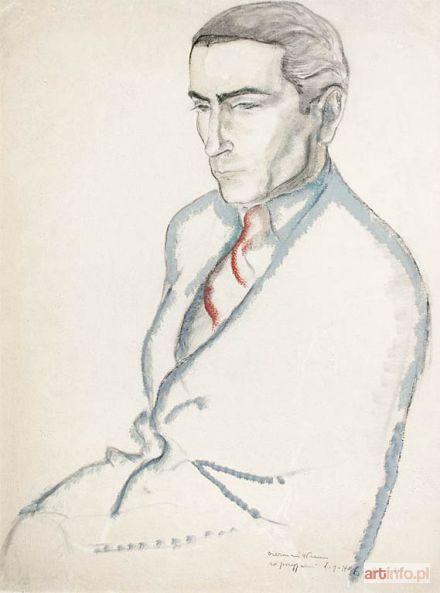 GOTTLIEB Leopold | Portret Zygmunta Czermańskiego, 1928