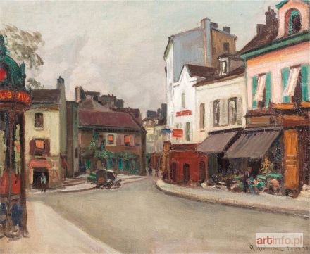 NEUMANN Abraham | Rue de Paryż, 1930