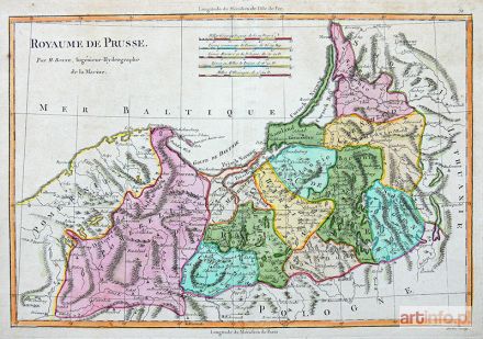 BONNE Rigobert | Royaume De Prusse. Par M.Bonne, Ingénieur-Hydrographe de la Marine.