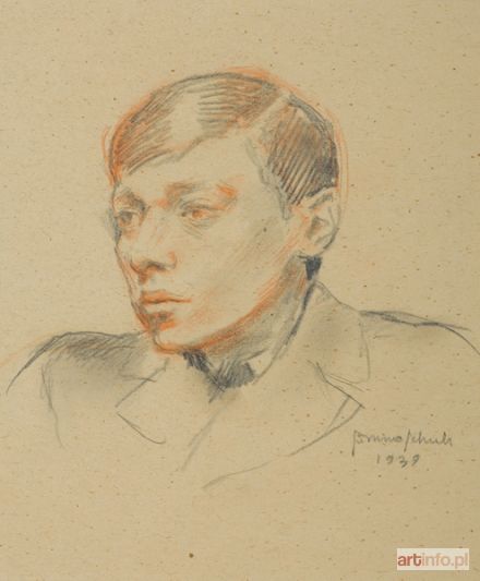 SCHULZ Bruno | PORTRET UCZNIA, BOGUSŁAWA MARSZALA, 1939