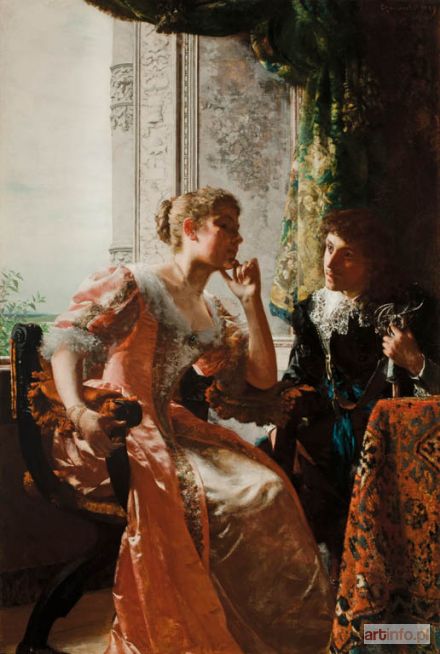 CZACHÓRSKI Władysław | Flirt, 1889