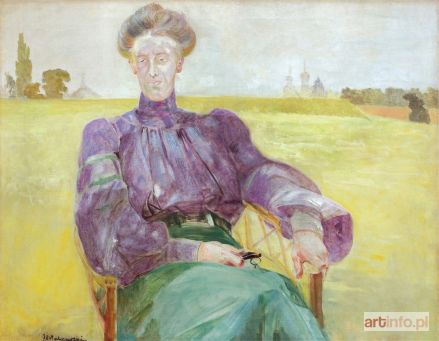 MALCZEWSKI Jacek | PORTRET ŻONY MARII, ok. 1905