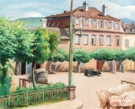 WEINBAUM Abraham | Rue de village