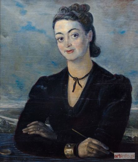 PRUSZKOWSKI Tadeusz | Portret Heleny Ostrowskiej-Maryańskiej, 1940 r.