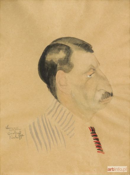 GALL Iwo | Portret L.Wyrwicza (karykatura), 1917 r.