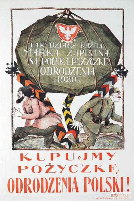 ARTYSTA nieokreślony | KUPUJMY POŻYCZKĘ ODRODZENIA POLSKI, 1920 R.