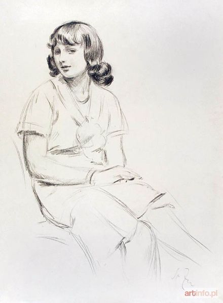 ŻURAWSKI Stanisław | Siedząca dziewczyna