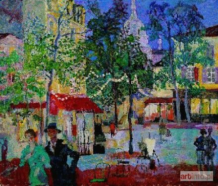 SZANCENBACH Jan | Montmartre - Place du Teatre, 1989