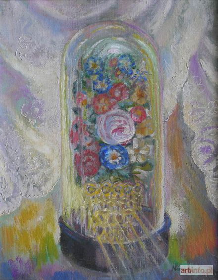 ALEXANDROWICZ Nina | Fleurs sous une cloche de verre