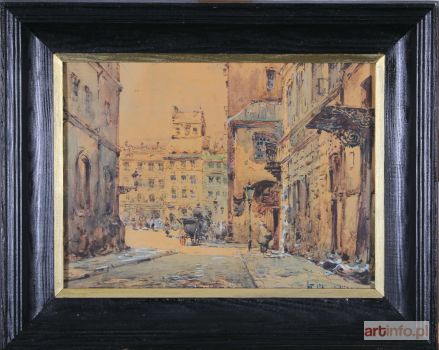 CHMIELIŃSKI Władysław | Rynek Starego Miasta w Warszawie, przed 1939