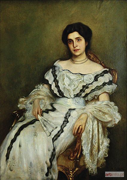 TRZEBIŃSKI Marian | Portret damy