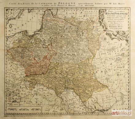 MAYER Tobias Johann | Mappa Geographica Regni Poloniae ex novissimis...