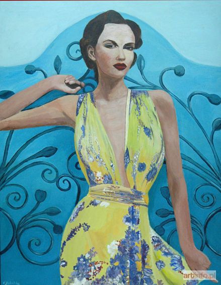 MICHALSKA-BĄK Justyna | Sukienka od Versace, 2005