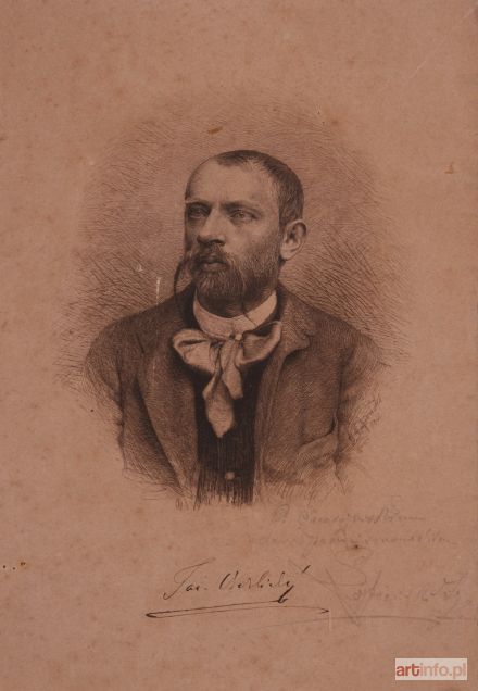 ŁOPIEŃSKI Ignacy | Portret mężczyzny, 1897 r.