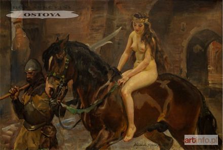 KOSSAK Wojciech | LADY GODIVA, 1923