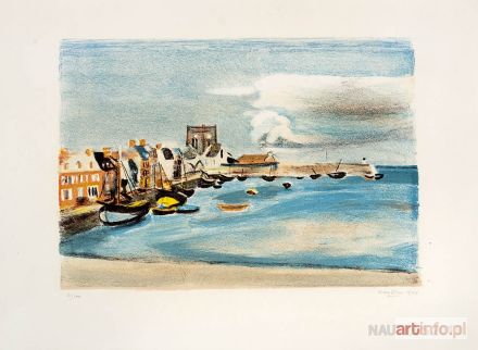 HAYDEN Henryk | Port w Barfleur, 1948