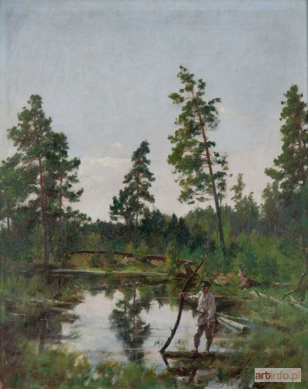 ALCHIMOWICZ Kazimierz | Chłopiec z bagien, 1896 r.