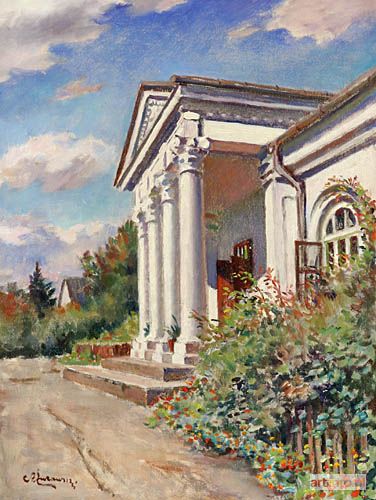 ŻURAWSKI Stanisław | DWÓR Z PORTYKIEM