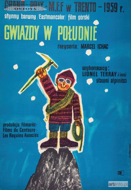 STACHURSKI Marian | Plakat do filmu GWIAZDY W POŁUDNIE, 1959