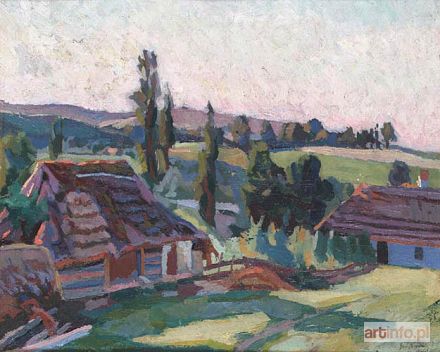 KRZYŻAŃSKI Józef | PEJZAŻ, 1924