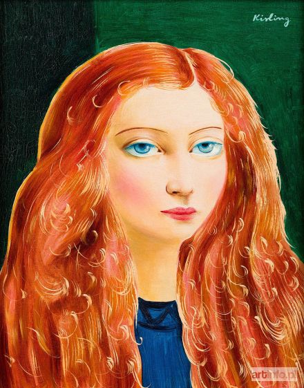 KISLING Mojżesz | RUDOWŁOSA DZIEWCZYNA, 1934